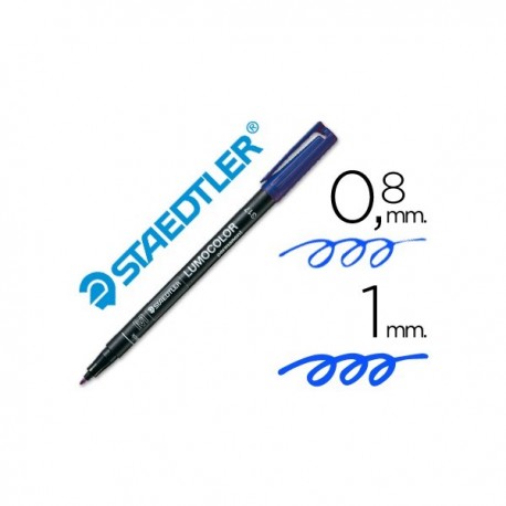 Staedtler marcador 317 lumocolor "M" permanente