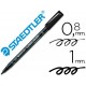 Staedtler marcador 317 lumocolor "M" permanente