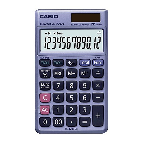 Casio calculadora de bolsillo SL-320 TER