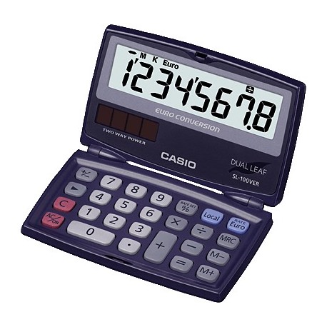 Casio calculadora de bolsillo SL-100VER