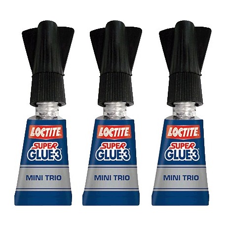 Adhesivo Super-Glue 3 mini trío 