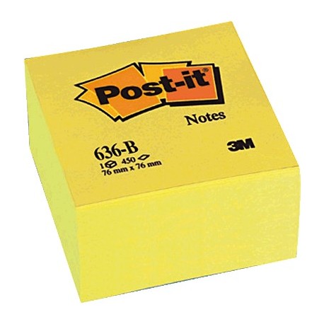 Post-it cubo de notas 450 hojas