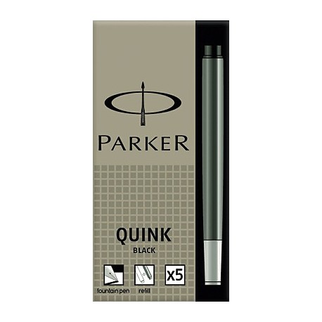 Parker caja 5 cartuchos pluma 