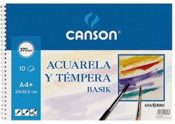 Canson block acuarela y témpera