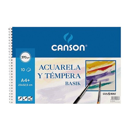 Canson block acuarela y témpera