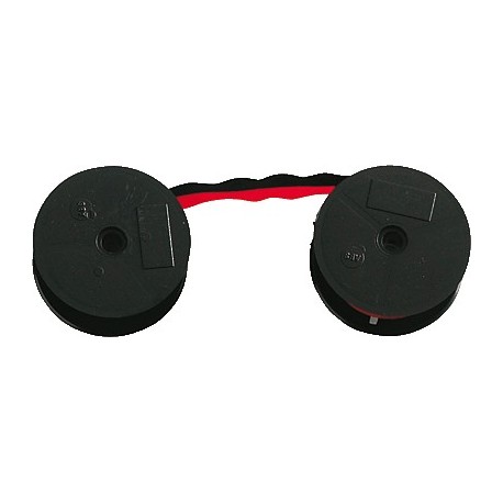 Cinta máquina compatible nylon grupo 51 negro/rojo