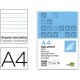 Liderpapel recambio 120 hojas 80 gr. 