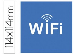 Apli  10 etiquetas adhesivas "WIFI"