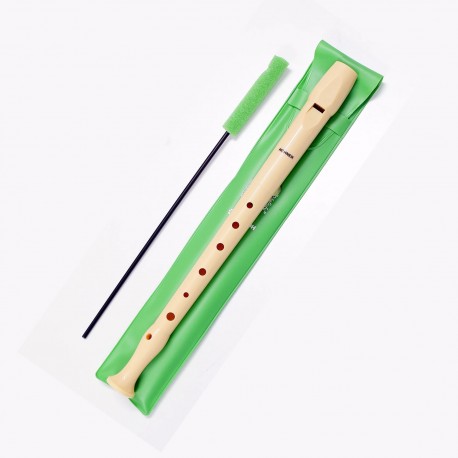 Hohner flauta dulce funda verde 