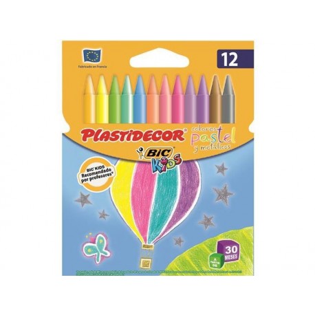 Bic Kids lápices Plastidecor Pastel