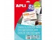 Apli blister 100 tarjetas de visita 250 gr.