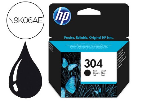 HP cartucho de tinta 304 negro