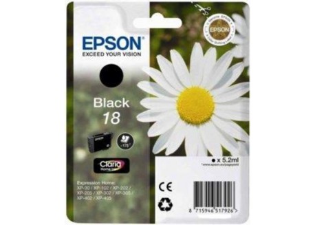 Epson cartucho de tinta T18 negro