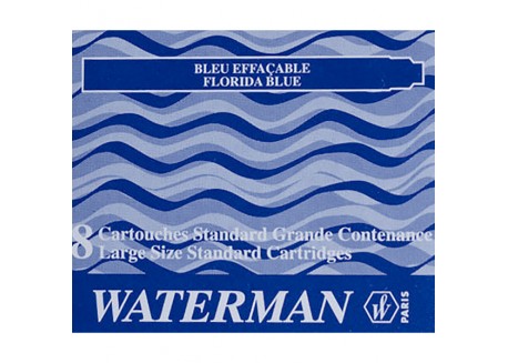 Waterman caja 8 cartuchos pluma