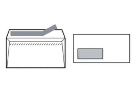 Sam caja 500 sobres v.i. autodex offset blanco 90 gr.