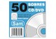 Sam pack de 50 sobres CD/DVD 90 gr.