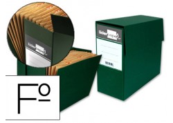 Liderpapel caja transferencia folio con fuelle lomo 11 cm.