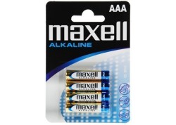 Maxell bilster 4 pilas alcalina LR03 (AAA) 1,5v