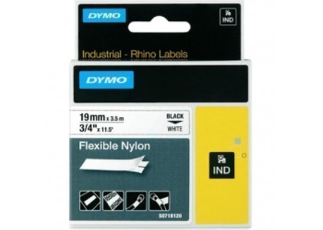 Dymo Cintas de rotular Rhino ID1 nylon flexible