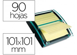 Post-it dispensador millenium negro/transparente