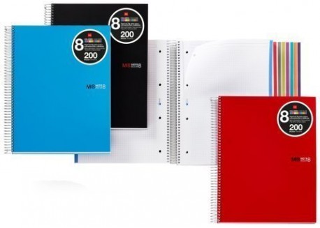 Miquelrius Notebook 8 Basic cuaderno tapa PP