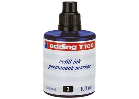 Edding frasco tinta rotulador 100 ml.