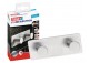 Tesa perchero adhesivo powerboton 2 ganchos