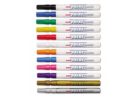 Uni-ball marcador PX-21 permanente