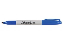 Papermate caja 12 marcadores Sharpie permanente fino