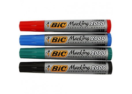 Bic Marking 2000 caja 12 marcadores permanentes