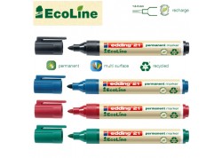 Edding 21 Ecoline caja 10 marcadores permanentes
