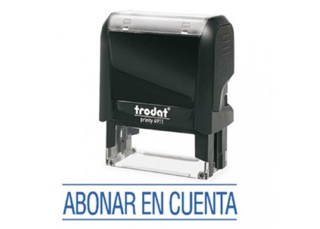 Sello Printy 4911 de entintado automático fórmulas comerciales