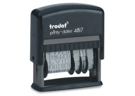 Trodat fechador de entintado automático Printy 4817