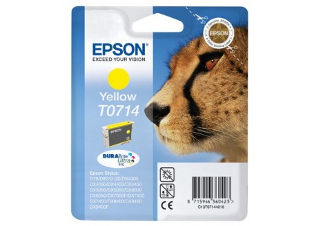 Epson cartucho de tinta  T0714 amarillo