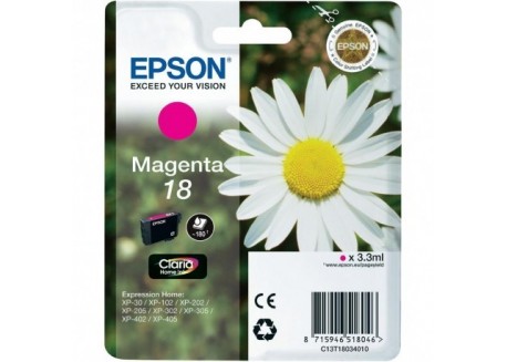 Epson cartuchos T18 magenta