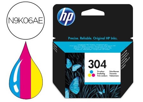 HP cartucho de tinta 304 color
