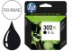 HP cartucho de tinta 302 XL negro