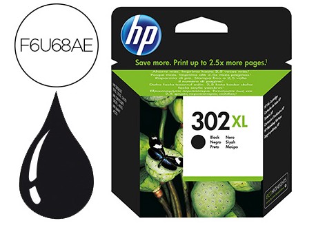 HP cartucho de tinta 302 XL negro