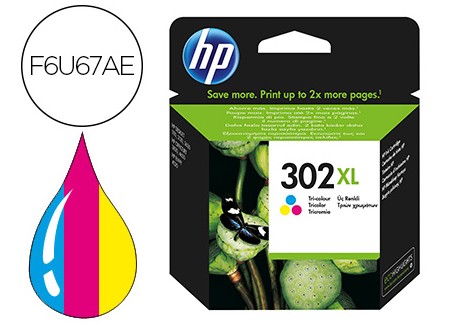 HP cartucho de tinta 302 XL color