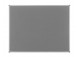 Tablero fieltro Elipse marco aluminio