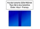 Funda PVC portadocumentos coche azul