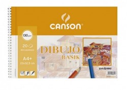 Canson block dibujo espiral microperforado 130 gr.