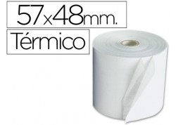 Paquete 10 rollos papel térmico para sumadoras