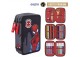 Giotto Premium plumier tres cremalleras Spiderman 