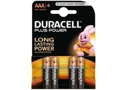 Duracell blister 4 pilas alcalinas LR03 (AAA)