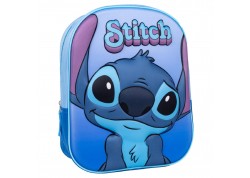 Cerdá mochila infantil 3D Stitch azul