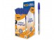 Caja 50 bolígrafos Bic Cristal azul