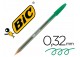 Caja 50 bolígrafos Bic Cristal verde