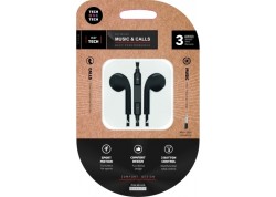 Tech one tech auriculares earttech de botón con conector mini jack blanco