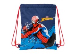 Saco plano Spiderman Neon